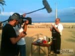 bilingual camera crew shooting in Barcelona for german broadcaster Kabel1