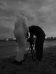 cameraman at the beach